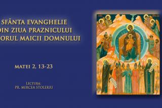 (Audio) Sfânta Evanghelie din ziua praznicului Soborul Maicii Domnului