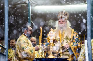 Praznicul împărătesc al Botezului Domnului, la Catedrala Arhiepiscopală din Suceava