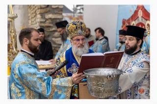 Botezul Domnului la Catedrala Arhiepiscopală din Roman