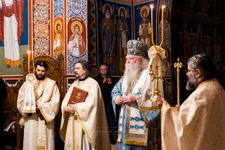 Liturghie arhierească la Paraclisul Mănăstirii „Sfântul Ioan cel Nou”