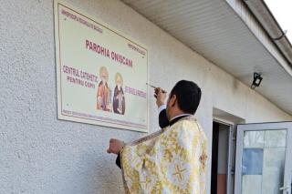Inaugurarea centrului catehetic al Parohiei Onișcani-Filipeşti
