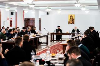 Întâlnirea Înaltpreasfințitului Părinte Calinic cu membrii delegați ai Oastei Domnului