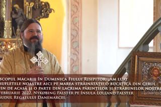 (Video) „Am luat în sufletele noastre aici pe marea străinătății o bucățică din cerul senin de acasă și o parte din lacrima părinților și străbunilor noștri" – PS Macarie