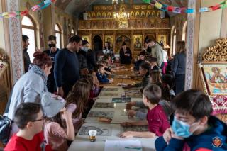 „Colţul de rugăciune”, în Parohia „Intrarea Domnului în Ierusalim” din Bacău