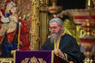 Arhim. Clement Haralam la Canonul Mare: Pocăința înseamnă întoarcerea către tine însuți