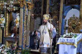 PS Părinte Nichifor Botoșăneanul, la Mănăstirea Miclăușeni: „Maica Domnului, în deplină libertate, a putut împlini planul din veac al lui Dumnezeu”