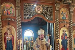 Slujire arhierească la Mănăstirea „Sfânta Teodora” - Ulmu