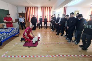 Activitate PSI  la Liceul Teologic Ortodox din Piatra Neamț