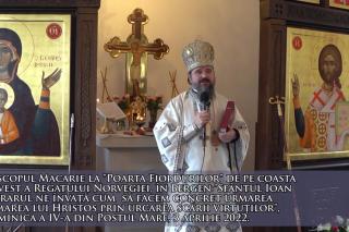 (Video) „Sfântul Ioan Scărarul ne învață cum să facem concret urmarea urmarea lui Hristos prin urcarea scării virtuților" – PS Macarie