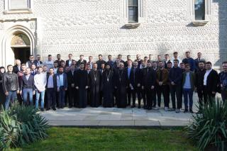 Întâlnire cu studenții Facultății de Teologie Ortodoxă din Iași, găzduită la Mănăstirea „Sfinții Trei Ierarhi”