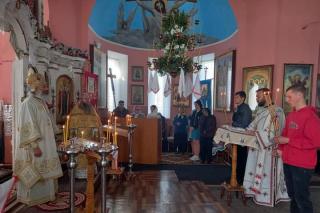 Liturghie arhierească în Parohia Brânzeni-Edineţ
