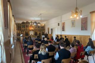Atelier de lucru cu tematică isihastă, la Liceul Teologic „Episcop Melchisedec” Roman