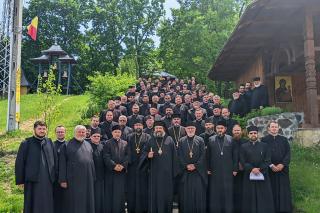 La Mănăstirea Sângeap-Basaraba a avut loc Conferința preoțească pentru clericii din Protopopiatul Hârlău