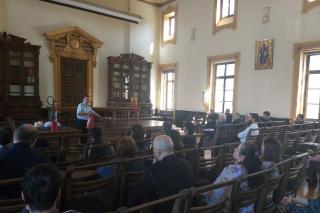 Angajații Centrului Eparhial Iași au participat la o activitate PSI-SU