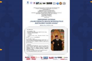 Simpozionul Național „Valori perene în creația Mitropolitului Bartolomeu Anania”, ediția a IX-a, 10-11 iunie 2022