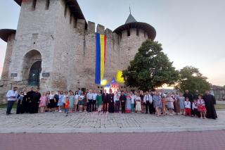 Spectacol închinat Sfântului Voievod Ştefan cel Mare la Cetatea Soroca