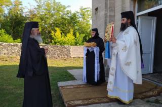 Sărbătoarea Schimbării la Faţă la Mănăstirea Chirilovca