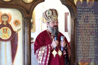 (Video) „Adormind cu trupul, Sfântul Ioan a pogorât cu sufletul la iad unde a propovăduit venirea Mesiei spre spaima diavolilor” – PS Macarie