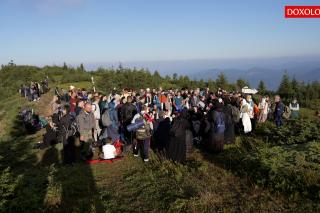 (Video) Schimbarea la Față a Domnului sărbătorită pe Muntele Ceahlău