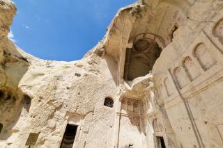 (Foto) Biserica Întunecată (Karanlık Kilise) din Muzeul în aer liber Goreme – Turcia