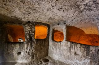 Orașul subteran Kaymakli din Cappadocia