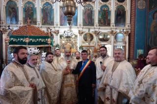 Liturghie arhierească în Parohia Hodora, Protopopiatul Hârlău