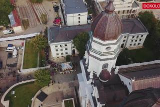 (Video) În zbor peste Catedrala Mitropolitană – momente înălțătoare la hramul Sfintei Parascheva