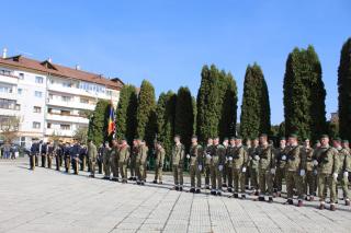 Vânătorii de munte, sărbătoriți la Târgu Ocna