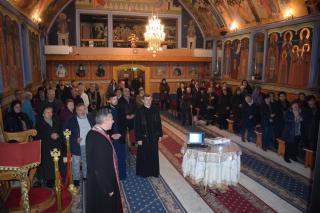 Cateheză tematică în Parohia „Sfinţii Trei Ierarhi” din Bacău