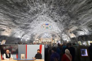 (Video) Pr. Elisei Roncea, la „Ferestre către suflet”: biserica din Salina Târgu Ocna, monument unic în lume