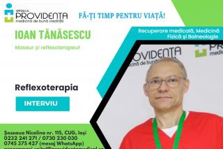 Reflexoterapia, o artă a vindecării, la Spitalul Providența