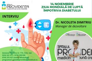 14 noiembrie – Ziua mondială de luptă împotriva diabetului