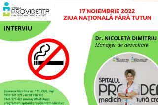 17 noiembrie – Ziua națională fără fumat