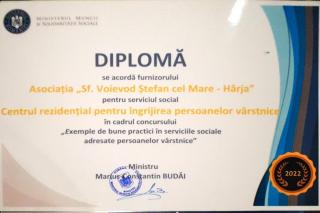 Asociația „Sfântul Voievod Ștefan cel Mare” – Hârja, premiată la București