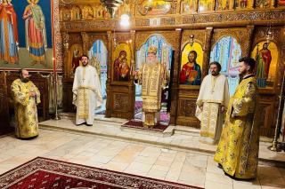 Duminica dinaintea Nașterii Domnului la Paraclisul Mănăstirii „Sfântul Ioan cel Nou de la Suceava”