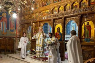 Binecuvântare arhierească la Paraclisul Mănăstirii „Sfântul Ioan cel Nou de la Suceava” în Duminica a XXVII-a după Rusalii