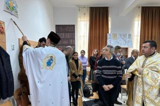 Școala din satul Păncești-Bacău, a fost sfințită