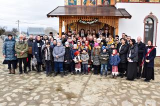 Părintele Mitropolit Teofan a botezat cel de-al șaselea prunc al familiei preotului Istrate