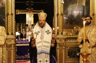 Slujire arhierească la Denia Acatistului Bunei Vestiri