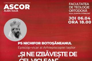 PS Nichifor Botoșăneanul conferențiază la ASCOR Alba Iulia
