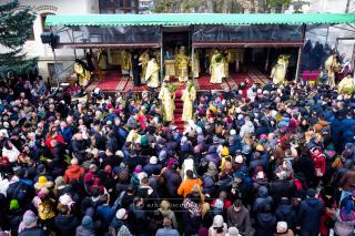 Slăvitul Praznic al Intrării Domnului în Ierusalim la Catedrala Arhiepiscopală din Suceava