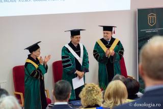 (Video) Acad. Ioan-Aurel Pop a primit titlu de Doctor Honoris Causa al Universității de Medicină și Farmacie „Grigore T. Popa” din Iași