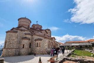 (Foto) Biserica „Sfântul Clement și Sfântul Pantelimon”  din Ohrid, Macedonia de Nord