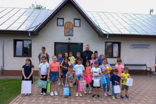 Bucurie pentru copiii din Parohia Fierbinți Târg