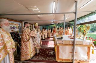(Foto) Liturghie arhierească săvârșită de PS Andrei, Episcopul Covasnei și Harghitei, în ajunul prăznuirii Sfântului Ioan cel Nou #HramSuceava2023
