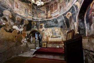 (Foto) Închinare la mormântul Sfântului Cuvios Naum