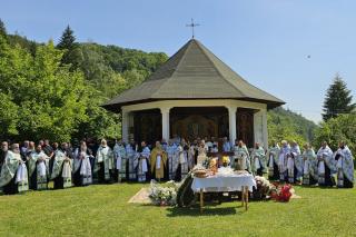 Protosinghelul Andrei Pascaru de la Schitul Icoana Nouă a fost înmormântat