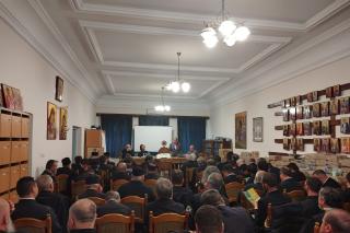Ședință lunară cu personalul clerical la Protopopiatul Piatra Neamț