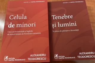 două cărți scrise de  Alexandru Teodorescu despre temnițele comuniste
