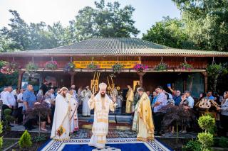 PS Damaschin Dorneanul la hramul Mănăstirii Bogdănești